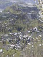 Start of Spring season in Hunza Valley